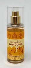 1 BATH BODY WORKS PUMPKIN SWIRL CAKE FRAGRANCE MIST SPRAY TRAVEL SIZE 2.5 OZ