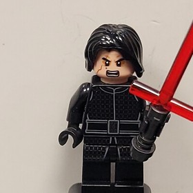 LEGO Kylo Ren Minifigure w/ Lightsaber - 75139 Star Wars Battle on Takodana