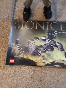 LEGO BIONICLE #8566 Toa Onua Nuva (2002) Complete w Instructions 