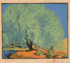 Punch Hunting Chipmunks By Gustave Baumann - Quality Matte Print - FRAME ME