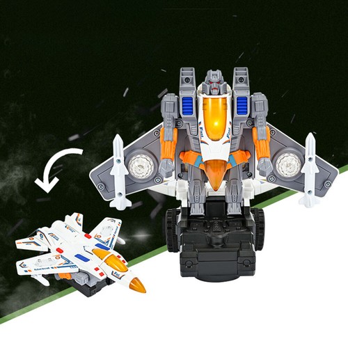 Deformation Robot Car Toy with LED Light Deformation Car Boys Kids Toys Gift - Picture 11 of 24
