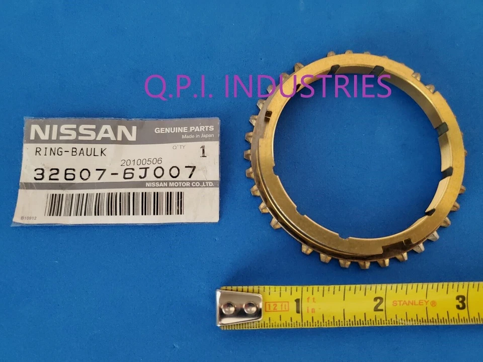 Nuevo anillo original Nissan Sentra 2002-2004 de fábrica OEM - a granel # 32607-6J007 Foto 2 de 3