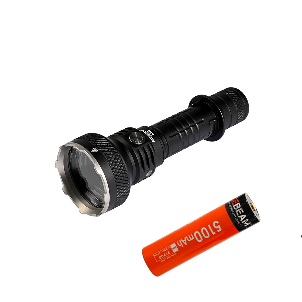 ライト・ランタン ACEBEAM L18 Acebeam L18 Long Throw OSRAM LED Flashlight -1500 Lumen -1km