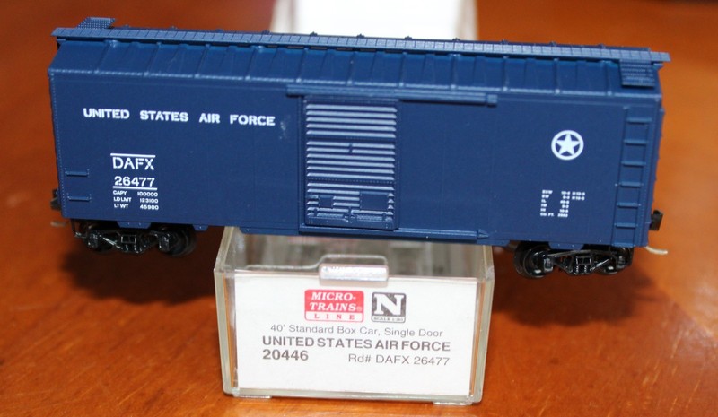 Micro-Trains United States Air Force 40' Standard Box Car, Single Door