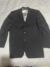 Black suit mens jacket St Michael size M 40” chest  super 100% wool