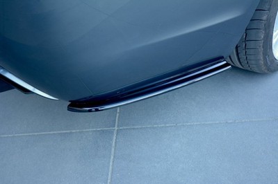 Maxton Design Diffusor Flaps passend für BMW 5er E60/E61 M Paket schwarz Hochgla