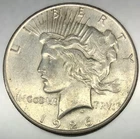 1926 S Peace Dollar Silver $1 Coin San Francisco Mint 90% Silver US Coin - 3772