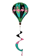 Briarwood Lane Flamingos Deluxe Hot Air Balloon Spinner