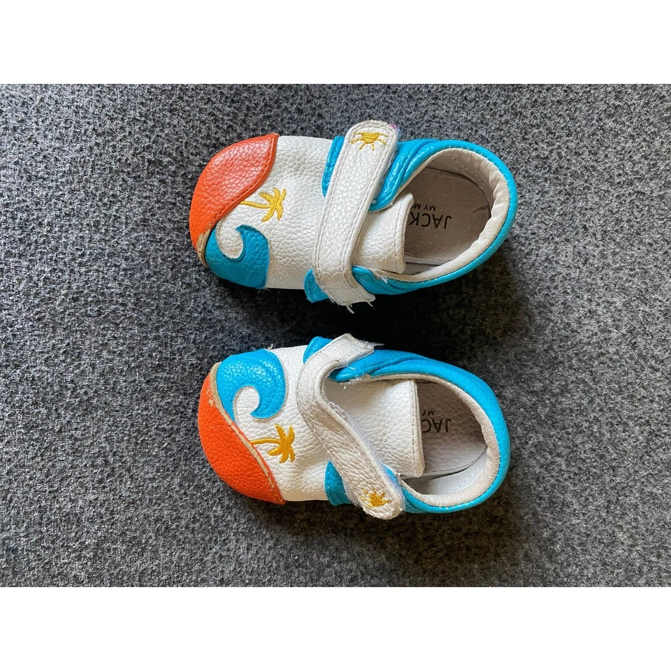 Jack and Lily My Mocs Palm Trees Waves Shoes  - Image 2 of 4