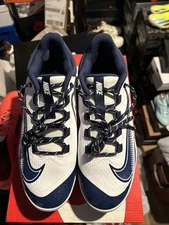 Nike Alpha Huarache Elite 4 Low MCS Navy Baseball Cleats FD6255-107  Sz 12