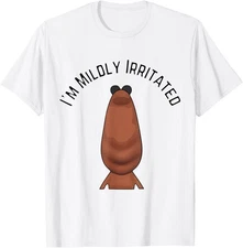 I'm Mildly Irritated Marcus The Worm Funny Meme T-Shirt