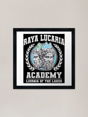 Raya Lucaria Academy School Framed  Framed Wall Art Poster Canvas Print Picture