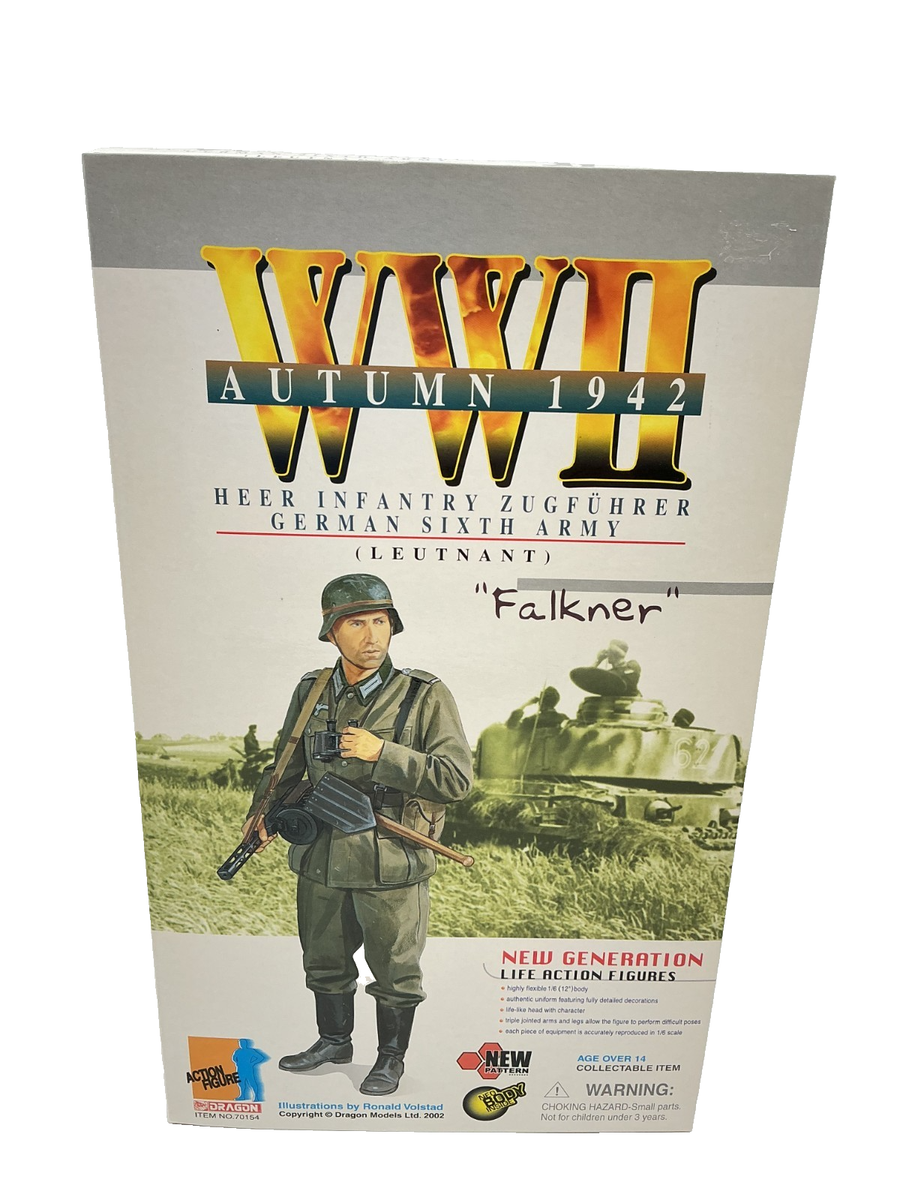 Dragon 1/6 WWII Heer Infantry Zugfuhrer Sixth Army FALKNER Autumn