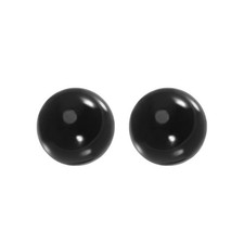 2 Stk. Schwarz Acryl Kontakt Jonglieren Kugel - 40mm