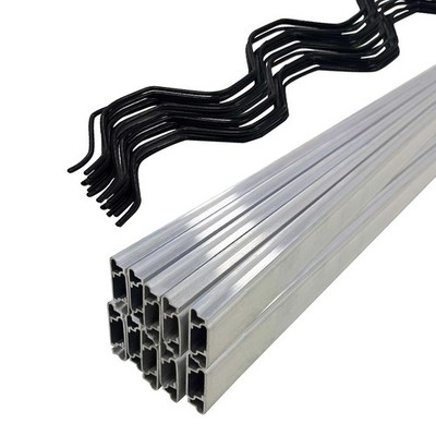 20 Set 6.6 ft Greenhouse Spring Wire & Aluminum Alloy Lock ,Greenhouse Frame Kit