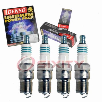 4 pc Denso Iridium Power Spark Plugs for 1979-1990 Ford Mustang 2.3L L4 au