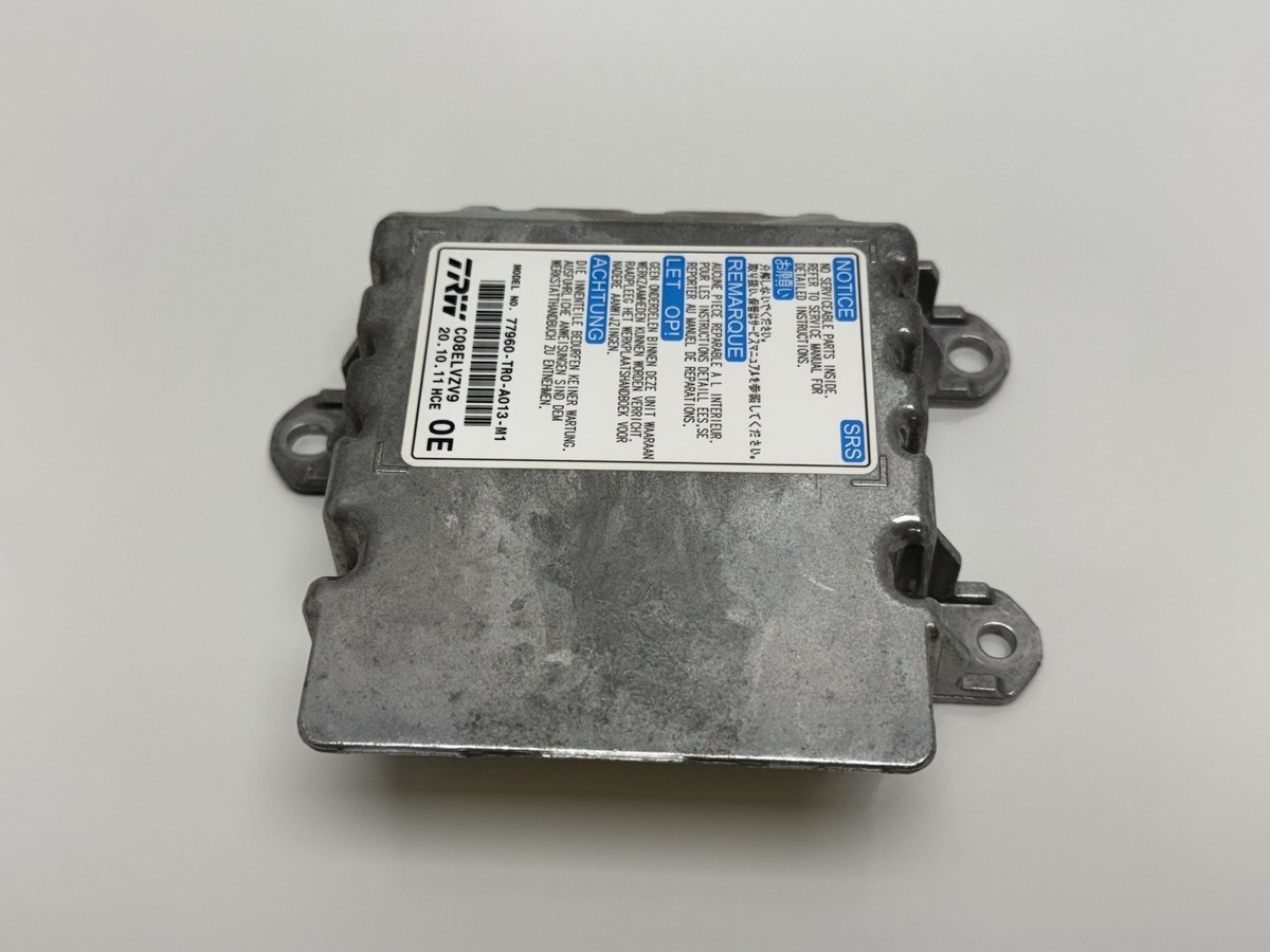 2012 Honda Civic Sedan SRS Bag Control Module 77960-TR0-A013-M1