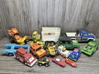 Lot of 8 Vintage TOOTSIE TOYS, Corgi, TONKA, BUDDY L VEHICLES Ect