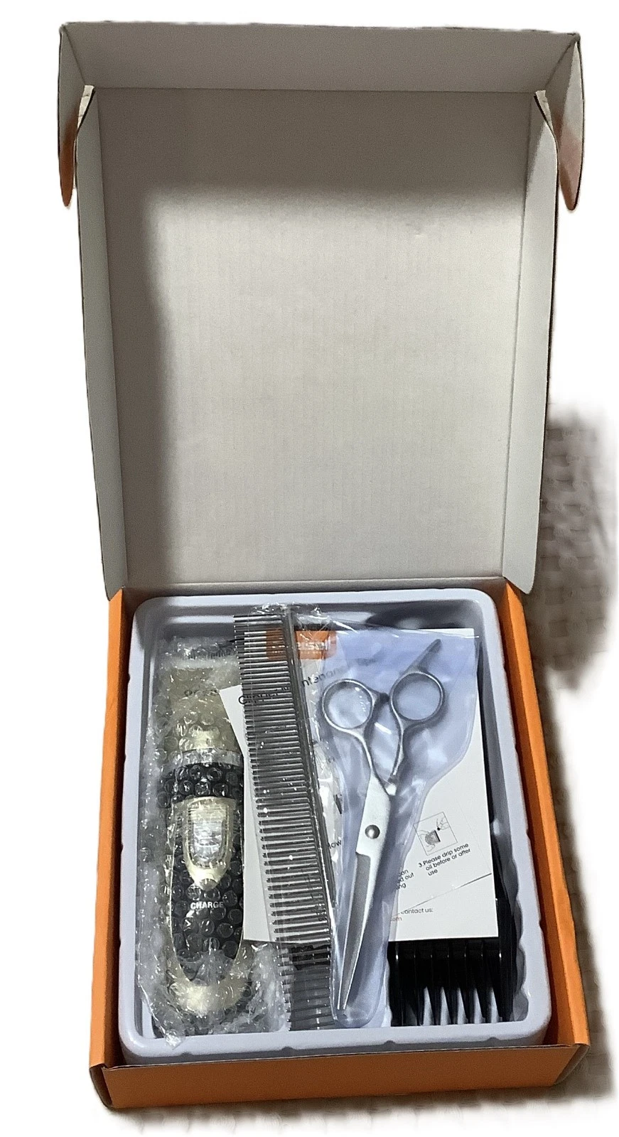 Oneisall Dog Clippers Cats Pet Grooming Kit Model 26225202-003DE/P2 NIB