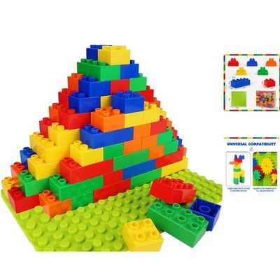 Creative STEM Building Block Set for All Ages - 101 Pieces Nurturing Imagination