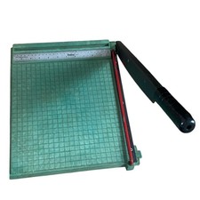Premier Classic Guillotine Paper Cutter 12 in Metal Manual Office Trimmer