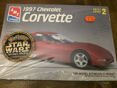 AMT 1/25 1997 Chevrolet Corvette C5 Model Kit #8327 Factory Sealed