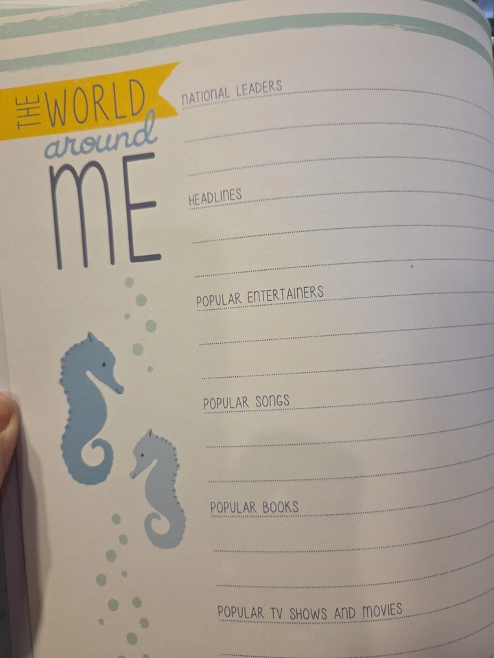 Libro de recuerdos Carter's Baby Boys guapo pequeño primeros 5 años Foto 2 de 4