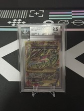 2015 Pokemon Card Mega Rayquaza EX Full Art 98/98 XY Ancient Origins BGS 8.5