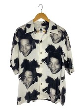 WACKO MARIA Aloha Shirt L Rayon WHT