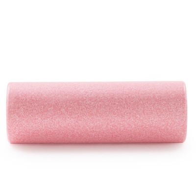 Sunny Health & Fitness 18'' Yoga Foam Roller Stretching & Recovery Pink