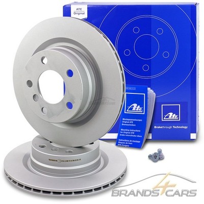 ATE 2x BREMSSCHEIBE BELÜFTET Ø300 HINTEN FÜR BMW 3-ER F30 F31 BJ AB 12-