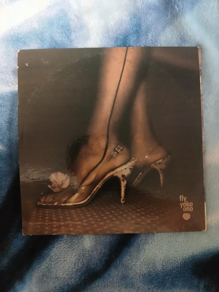 Yoko Ono Fly 2 LP Gatefold Apple SVBB 3380 John Lennon - Image 4 of 4