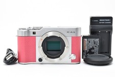 Fujifilm Fuji X-A3 24.2MP Pink Mirrorless Camera Body From JAPAN