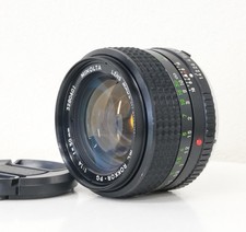 [Near MINT] MInolta MC Rokkor PG 50mm f1.4 SLR Standard MF Lens From JAPAN