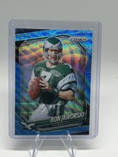 2025 Panini Prizm #207 Ron Jaworski Blue Wave #/230