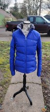 Columbia Sportswear Powder Lite Omni-Heat Puffer Jacket Girls M Quilted Blue