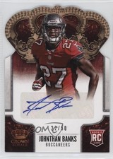 2013 Crown Royale Retail Bronze Die-Cut Signatures 22/50 Johnthan Banks Auto fm0