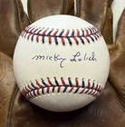 Mickey Lolich Signed Autographed Major League (OML) Baseball : JSA