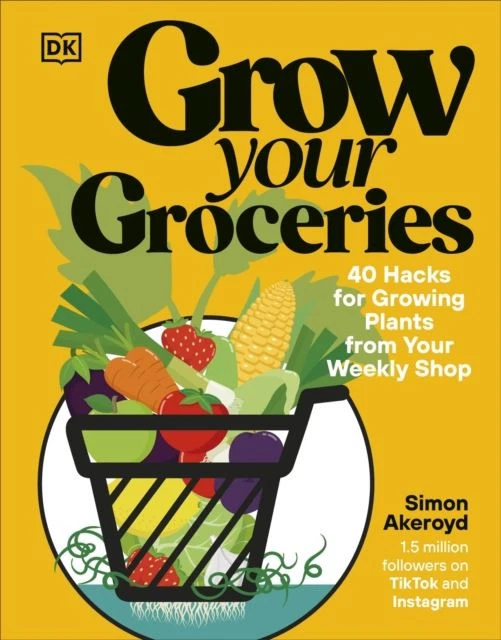 Grow Your Groceries by Simon Akeroyd Hardback - Image 1 of 1