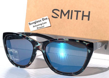 NEW Smith Optics SHOAL SKY TORTOISE ChromaPop POLARIZED BLUE GLASS Lens Sunglass