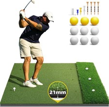 Bltend Golf Mat: 5x4ft 5x5ft Heavy-Duty Golf Hitting Mats Practice Outdoor/...