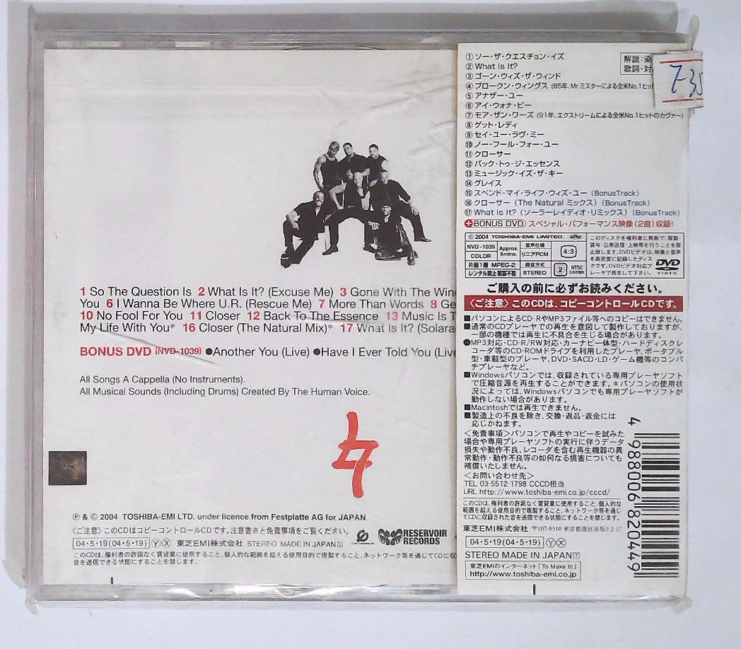 Naturally 7 – What Is It? TOCP-66296 JAPAN CD+DVD OBI | eBay