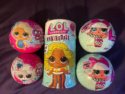 5 New LOL Color Change Surprise Doll, Pet,Hairgoals & Series 1, Re-Released Sis