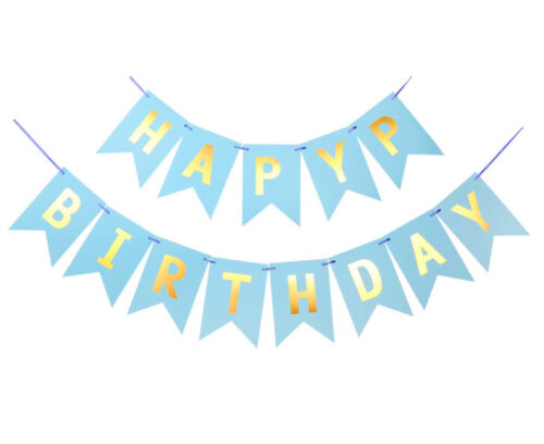 Happy Birthday Banner Foil Balloons/Paper Inflatable Reusable Party Decorations - Picture 17 of 30