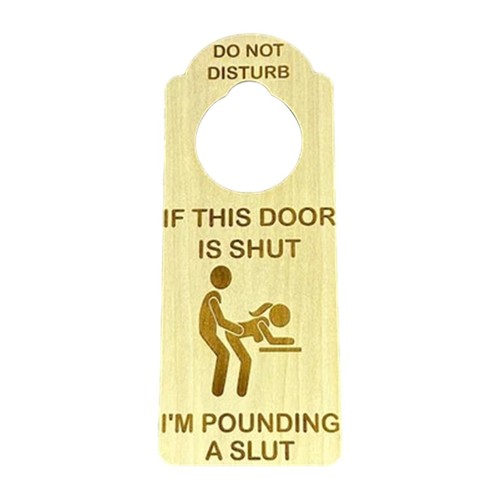 Do Not Disturb Wooden Sign Hanging Do Not Disturb Signs Do Not Disturb Door - Picture 3 of 10