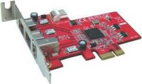 Lycom Pe-107 - Pci-express Ieee 1394b/1394a - Combo - Warranty: 24m Lycom Pe-107 - Pci-express Ieee 1394b/1394a - Combo - Warranty: 24m