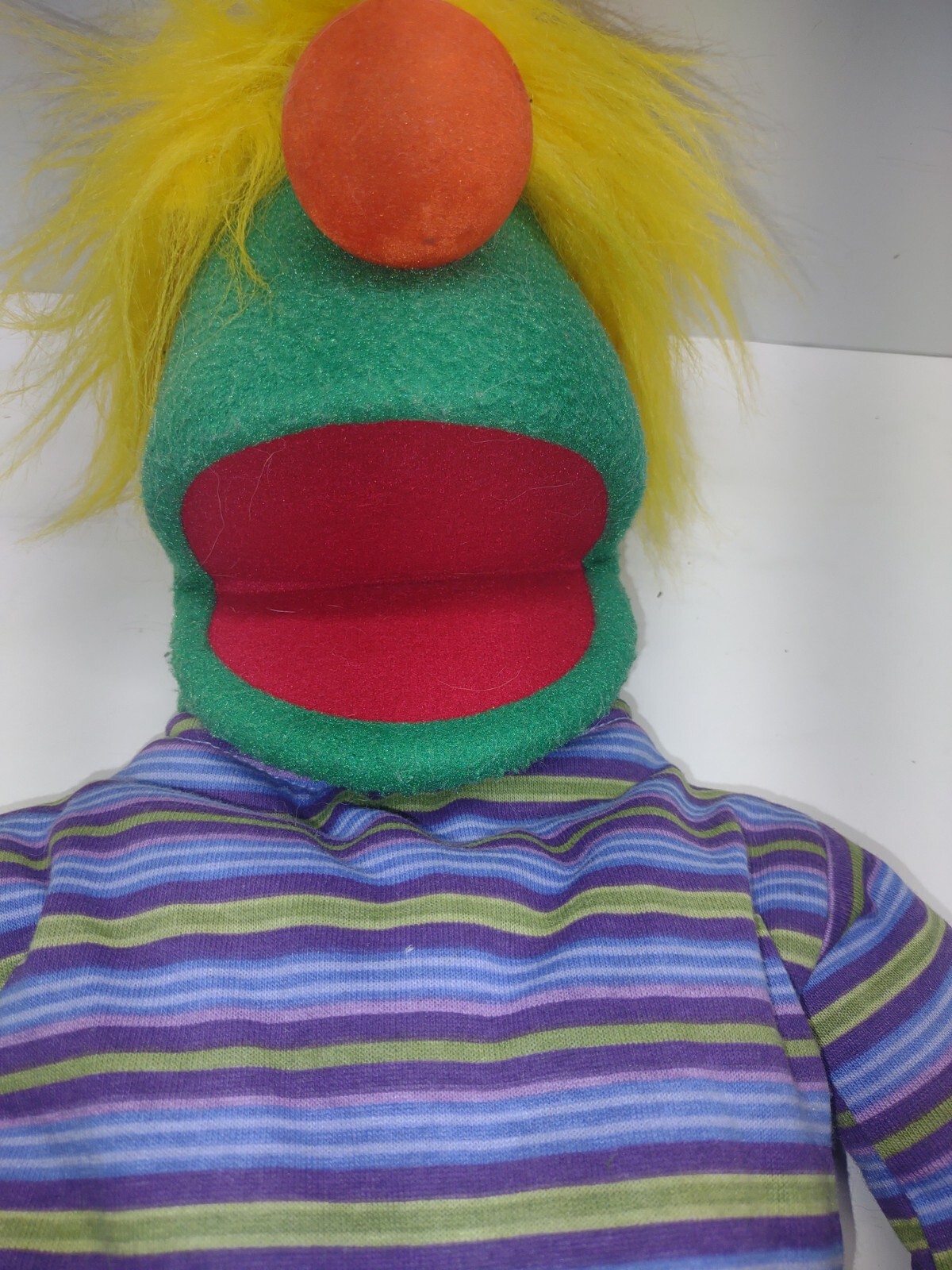 Vintage Puppet Productions Desoto Texas Green Puppet eBay