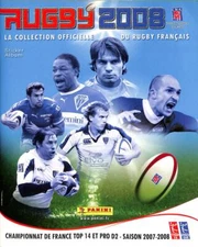 CHOOSE TO CHOOSE YOURS STICKERS PANINI TOP 14 PRO D2 RUGBY 2008: 237 to 481