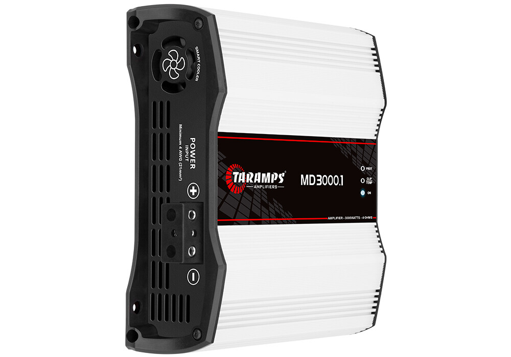Taramps MD 3000.1 Amplifier 4 Ohms 3000 Watts RMS 1 Channel Full