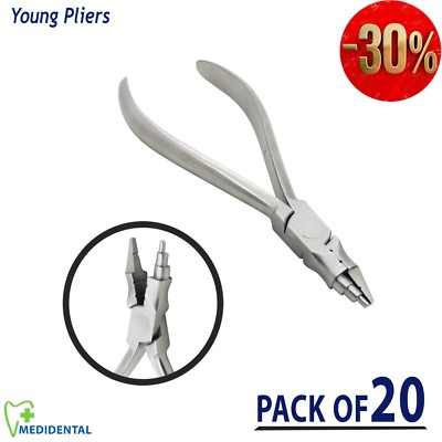 Orthodontic Young Pliers Loop Forming Wire Bending Dental instruments ...